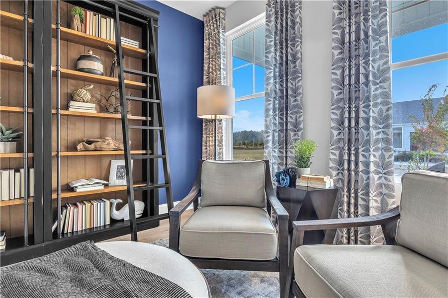 Furnished interior view inside a new home in Riverside Ridge, Lawrenceville (Image 23).