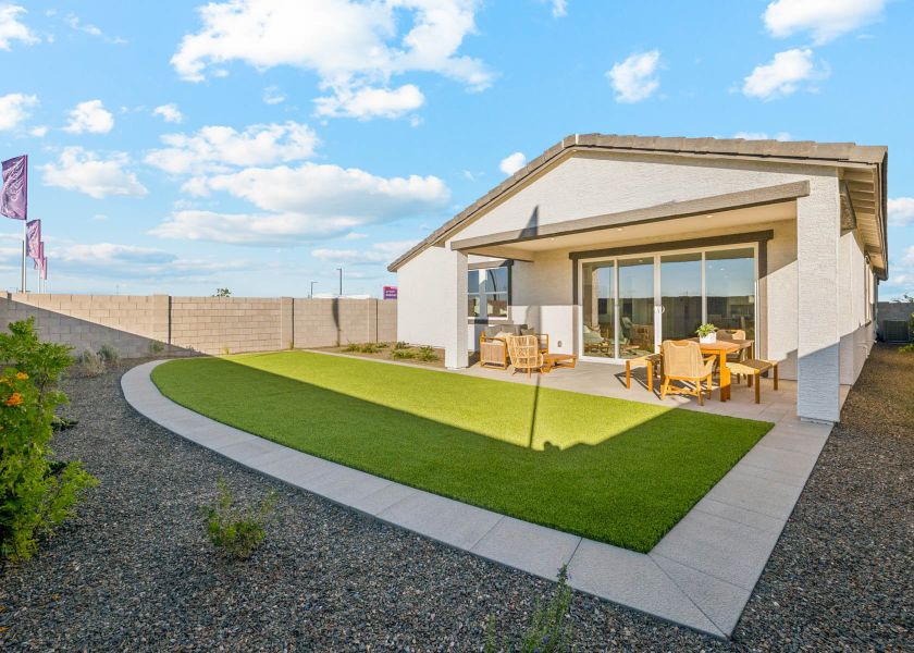 A house with a large lawn. A house with a large lawn.