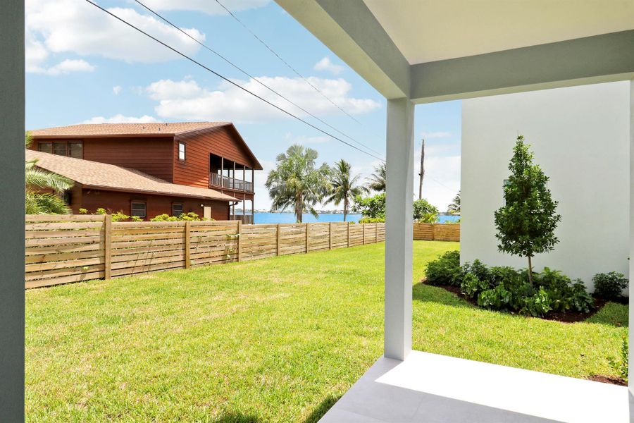 Exterior details and patio area of a home in , Jensen Beach (Image 31).