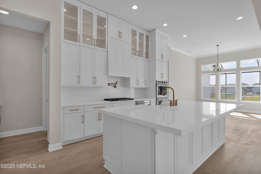 Furnished interior view inside a new home in Courtney Oaks at SilverLeaf, St. Augustine (Image 22).