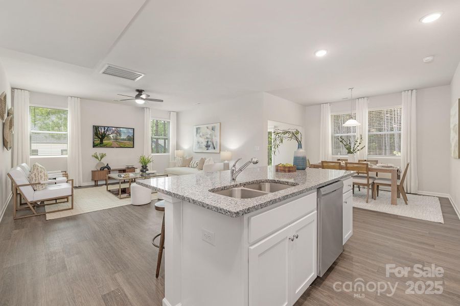 Furnished interior view inside a new home in , Salisbury (Image 14). Furnished interior view inside a new home in , Salisbury (Image 14).
