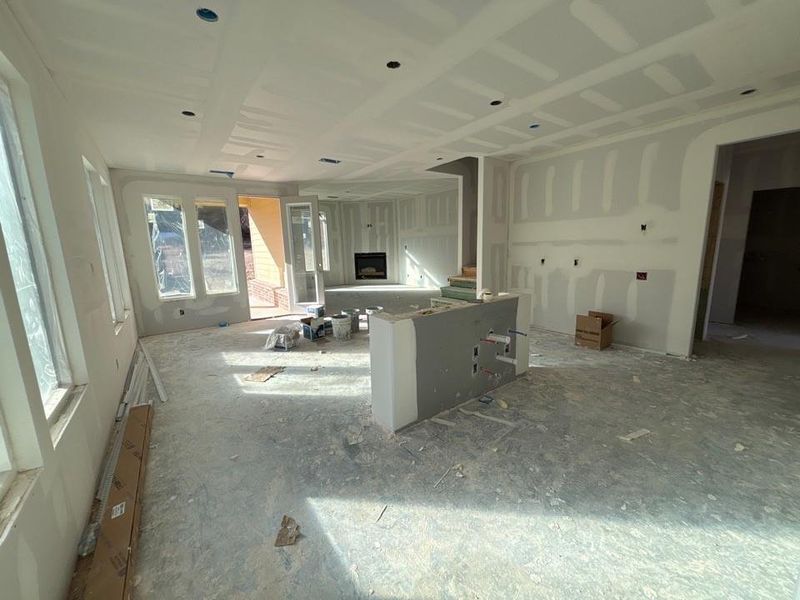 In-progress construction of a new home in Waterford Park, Weatherford, TX (Image 8).