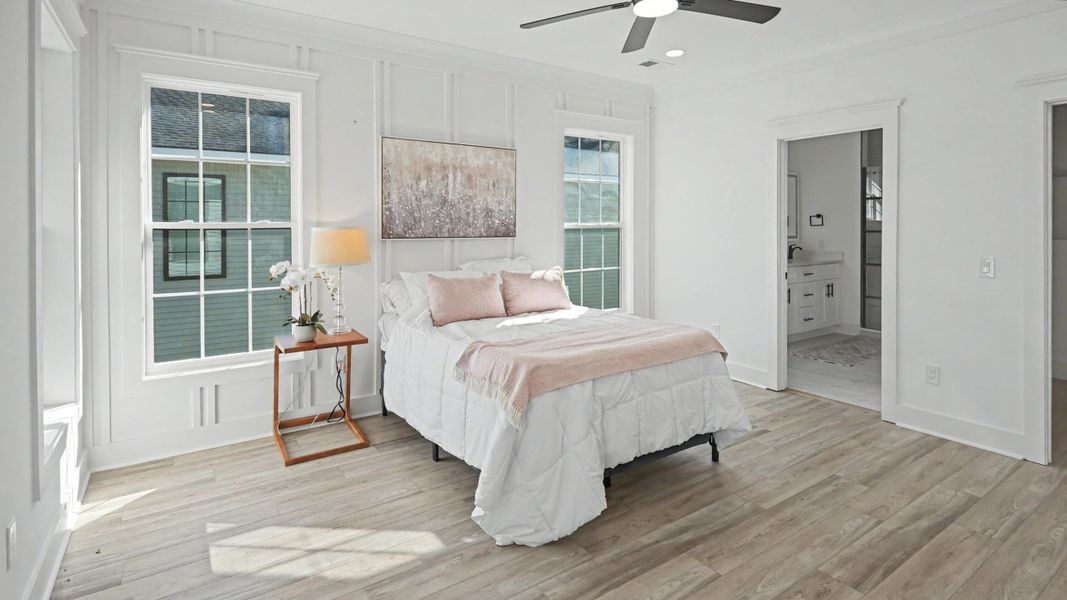 Furnished interior view inside a new home in , North Charleston (Image 10). Furnished interior view inside a new home in , North Charleston (Image 10).