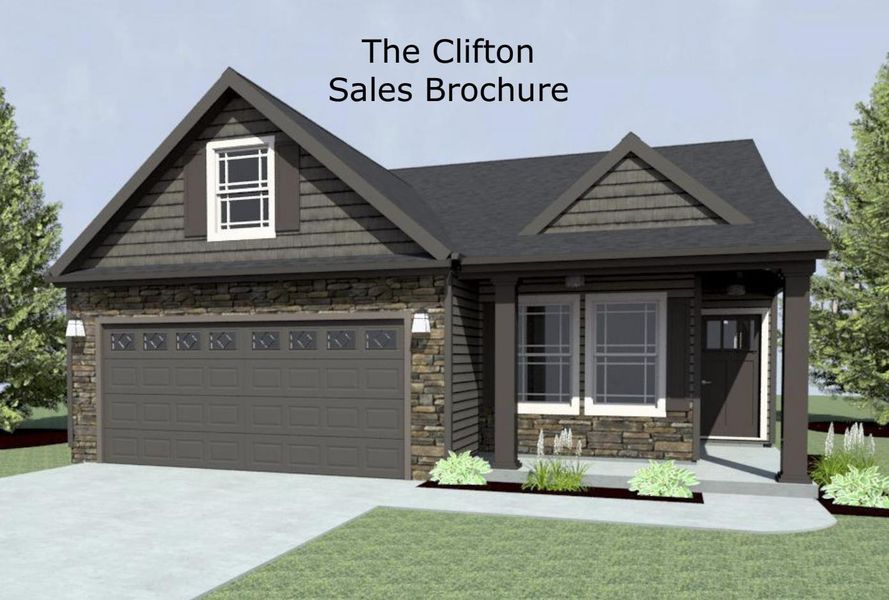 Front exterior of a new home in Hampshire Heights, Moore, SC, highlighting curb appeal (Image 2).