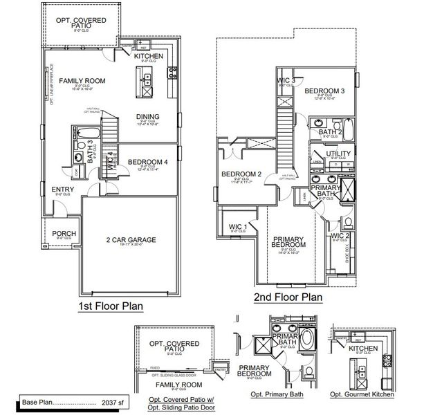 2D floor plan layout for the Scarlett by Megatel Homes in Barcelona, McKinney, TX (Image 2). 2D floor plan layout for the Scarlett by Megatel Homes in Barcelona, McKinney, TX (Image 2).