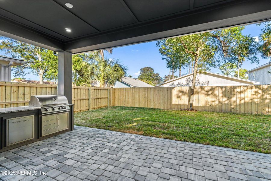 Exterior details and patio area of a home in , Jacksonville Beach (Image 25). Exterior details and patio area of a home in , Jacksonville Beach (Image 25).