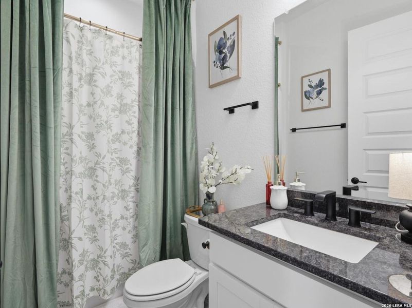 Furnished interior view inside a new home in Corley Farms, Boerne (Image 44).