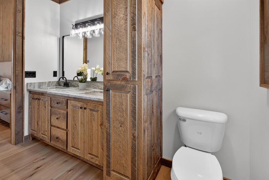 Furnished interior view inside a new home in , Blue Ridge (Image 17).