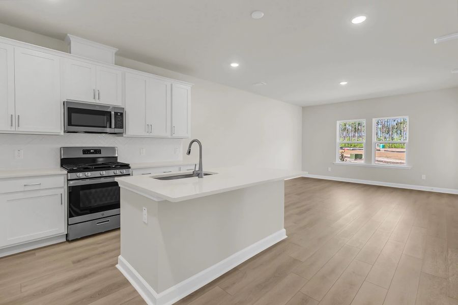 Furnished interior view inside a new home in Hammock Walk at Nexton, Summerville (Image 7).