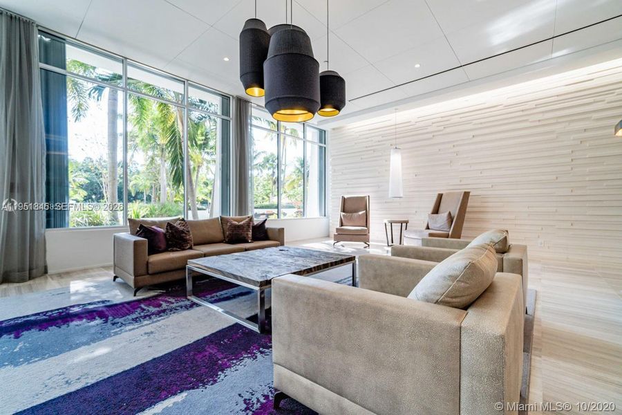 Furnished interior view inside a new home in , Sunny Isles Beach (Image 17).