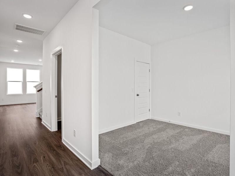 Spacious, unfurnished interior of a new home in Sage Farms, White House (Image 16). Spacious, unfurnished interior of a new home in Sage Farms, White House (Image 16).