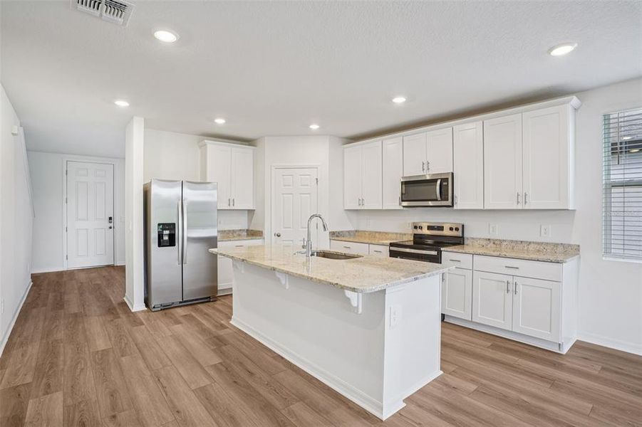 Furnished interior view inside a new home in The Meadow at Crossprairie, St. Cloud (Image 7).