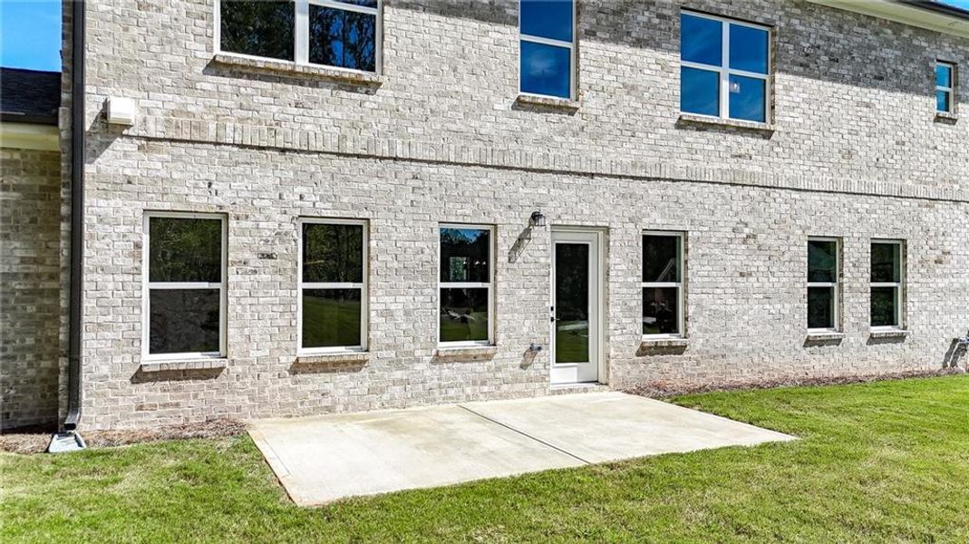 Exterior details and patio area of a home in , Ellenwood (Image 35).