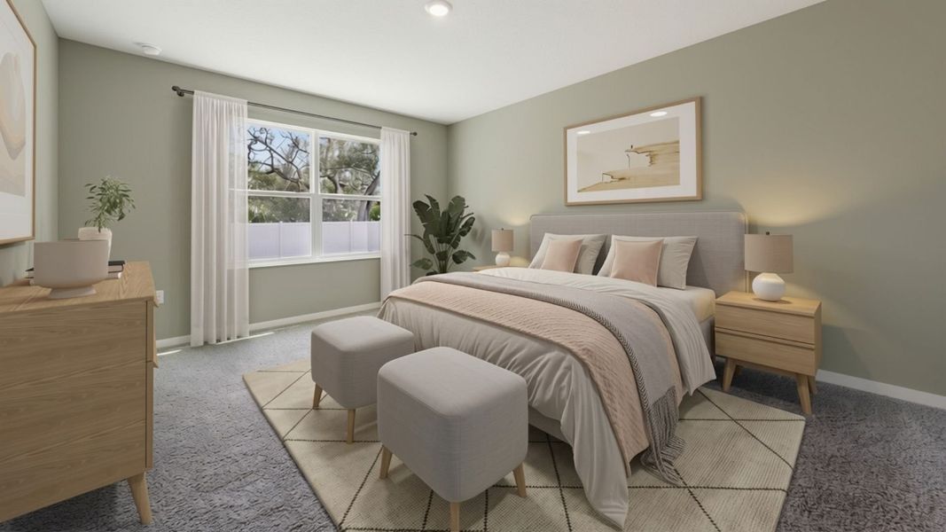 Furnished interior view inside a new home in Sagewood, Apopka (Image 9).