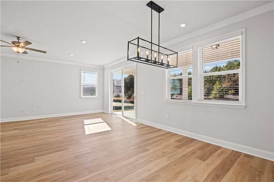 Spacious, unfurnished interior of a new home in Overland, Locust Grove (Image 16).