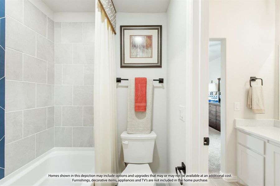 Furnished interior view inside a new home in East Oak Creek, Commerce (Image 23).