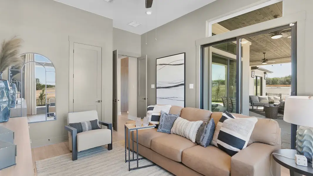 Furnished interior view inside a new home in Feathergrass, Florence (Image 32). Furnished interior view inside a new home in Feathergrass, Florence (Image 32).