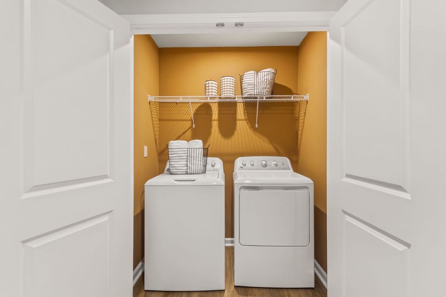 Representative furnished interior of a home built from the The Pointe by Stanley Martin Homes in Westbriar Woods Townhomes, Spartanburg (Image 15).