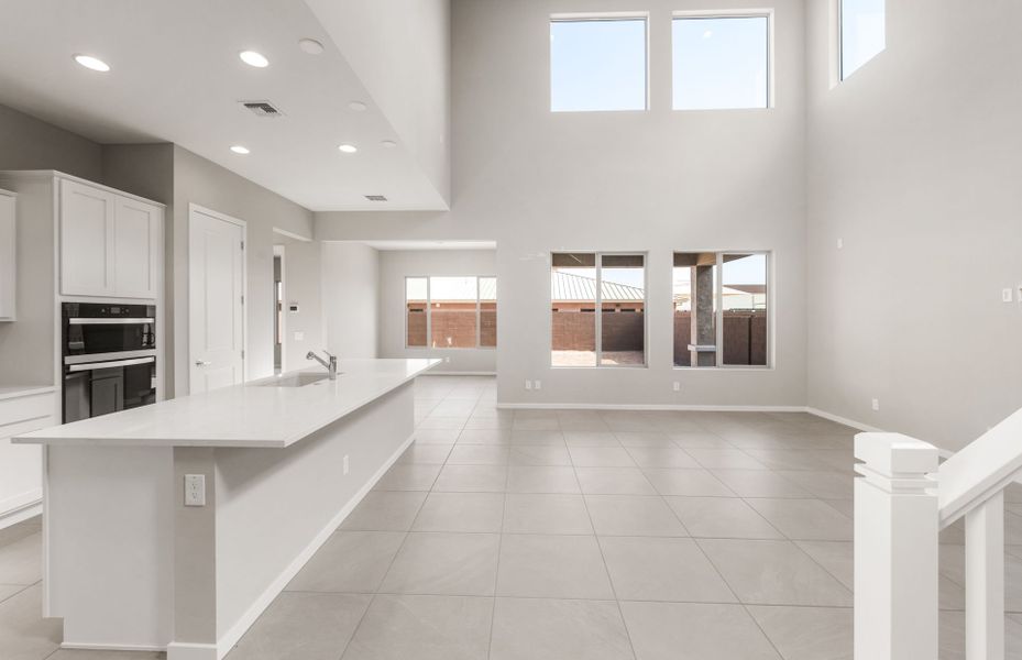 Furnished interior view inside a new home in Legado West, Queen Creek (Image 9).