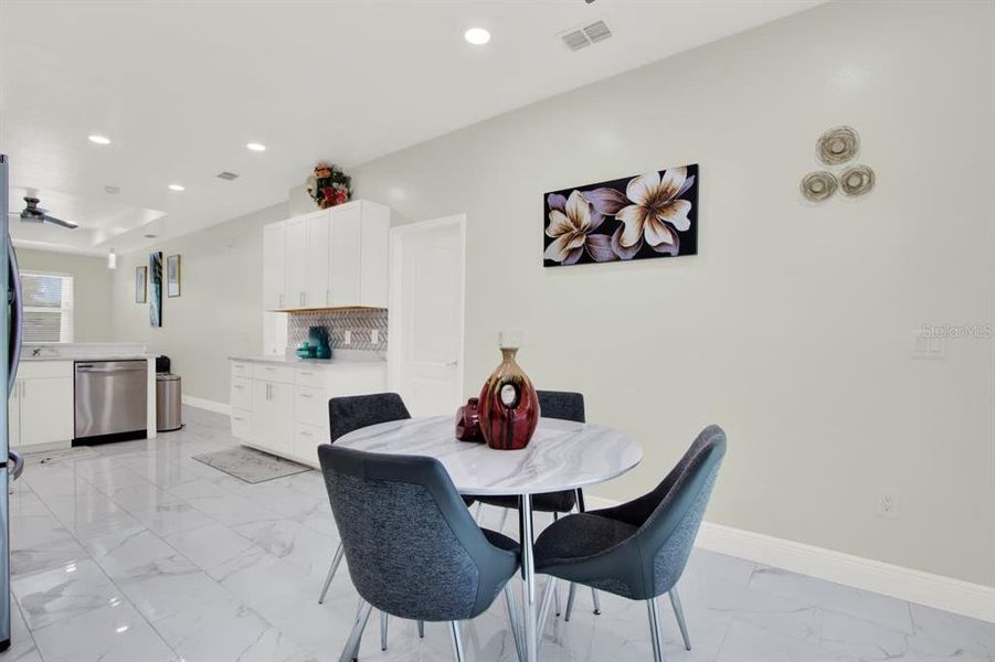 Furnished interior view inside a new home in , Tampa (Image 6).