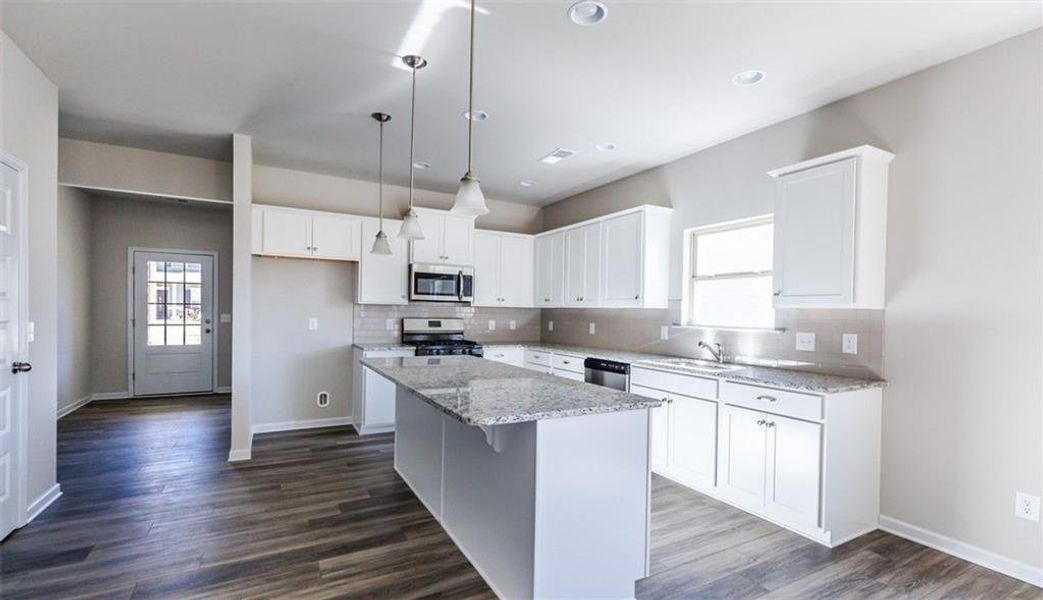 Furnished interior view inside a new home in Summerfield Place, Carrollton (Image 5).