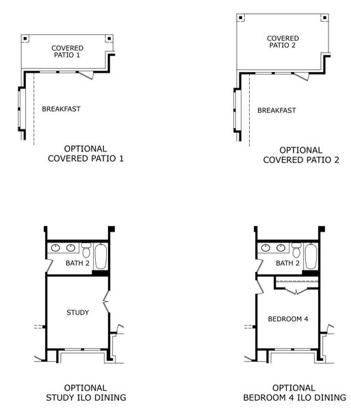 2D floor plan layout for the Concept 2404 by Risewell Homes in Abe's Landing, Granbury, TX (Image 4). 2D floor plan layout for the Concept 2404 by Risewell Homes in Abe's Landing, Granbury, TX (Image 4).