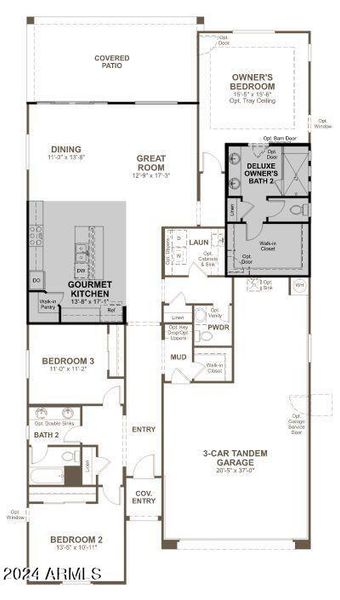 Villages @ RED - 1653 Floor plan