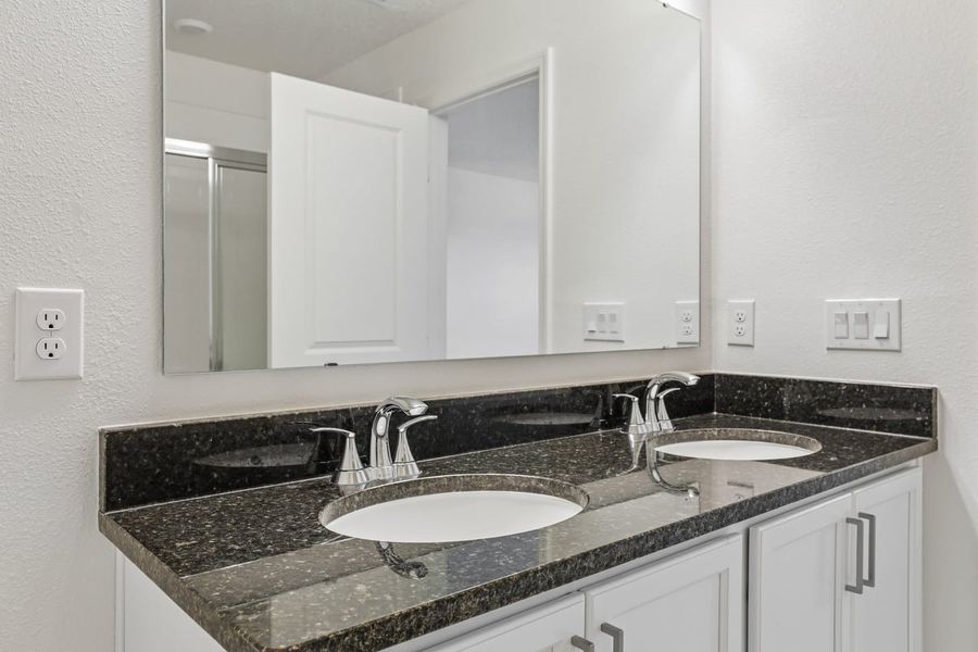 Close-up of interior finishes inside a home in Reserve at Forest Lake Townhomes, Lake Wales (Image 9).