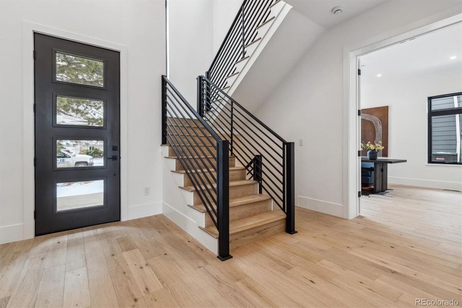 Furnished interior view inside a new home in , Denver (Image 18). Furnished interior view inside a new home in , Denver (Image 18).