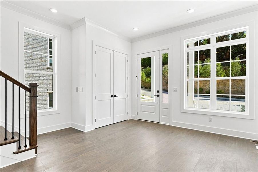 Spacious, unfurnished interior of a new home in Parkside Roswell, Roswell (Image 39).