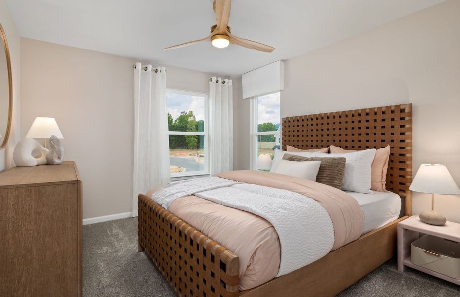 Representative furnished interior of a home built from the Sedona by Pulte Homes in The Preserve at Marks Creek, Knightdale (Image 3). Representative furnished interior of a home built from the Sedona by Pulte Homes in The Preserve at Marks Creek, Knightdale (Image 3).