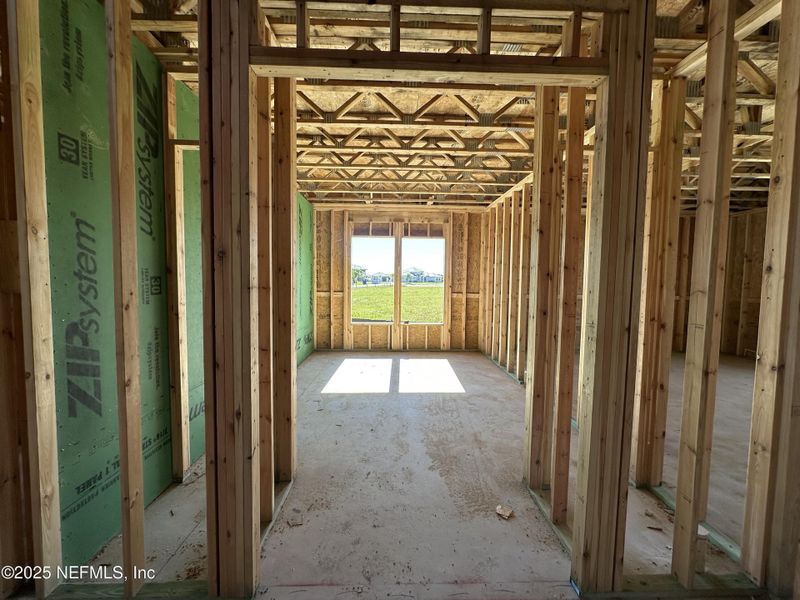 In-progress construction of a new home in Madeira, St. Augustine, FL (Image 16).