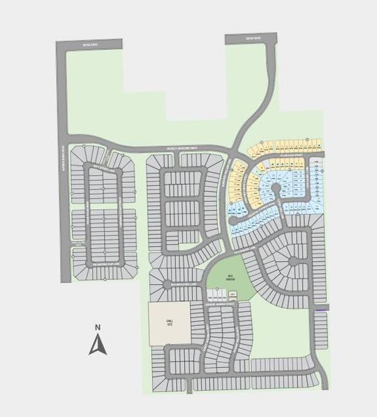 Hockley Meadows Site Map