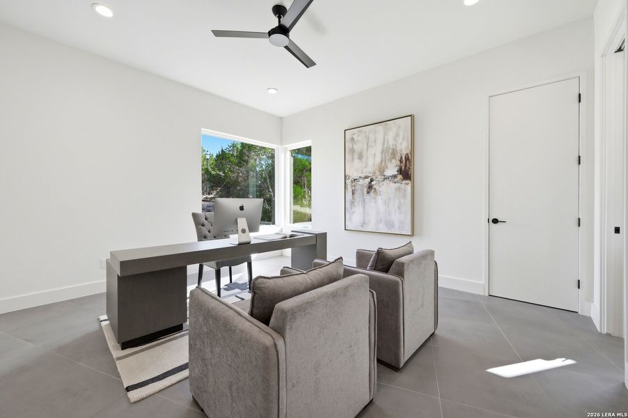 Furnished interior view inside a new home in , San Antonio (Image 66).