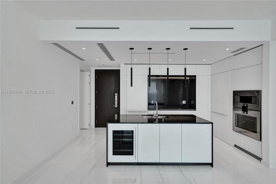 Furnished interior view inside a new home in , Miami (Image 10).