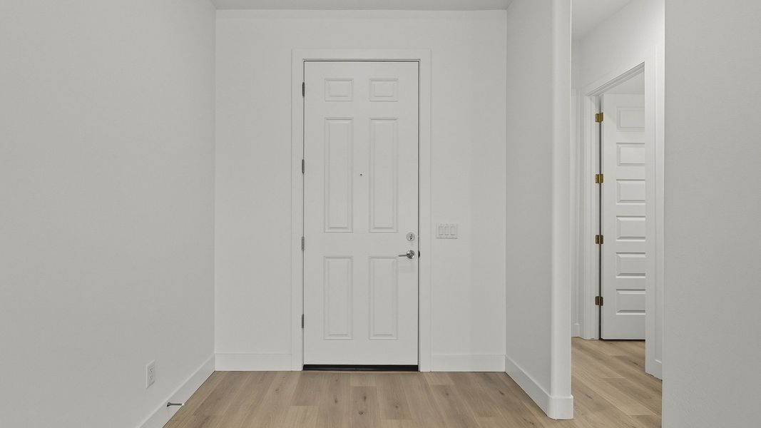 Furnished interior view inside a new home in Hacienda at Estrella, Goodyear (Image 34).