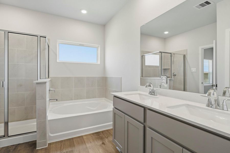 Furnished interior view inside a new home in Mirabella, Brookshire (Image 11).