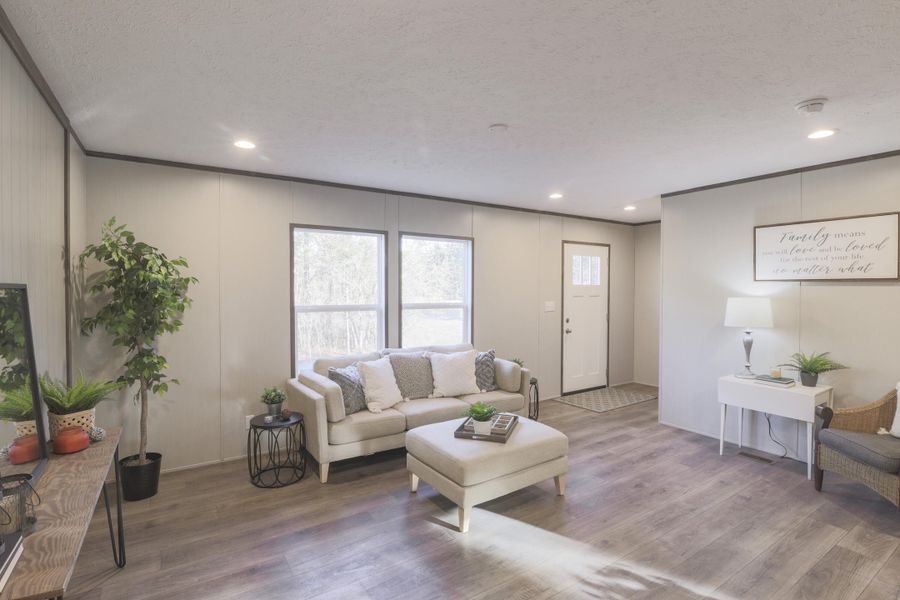 Furnished interior view inside a new home in , St. Stephen (Image 12).