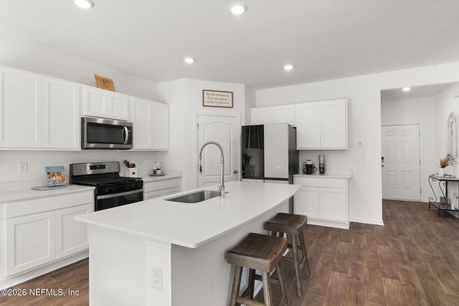 Furnished interior view inside a new home in Entrada, St. Augustine (Image 12). Furnished interior view inside a new home in Entrada, St. Augustine (Image 12).