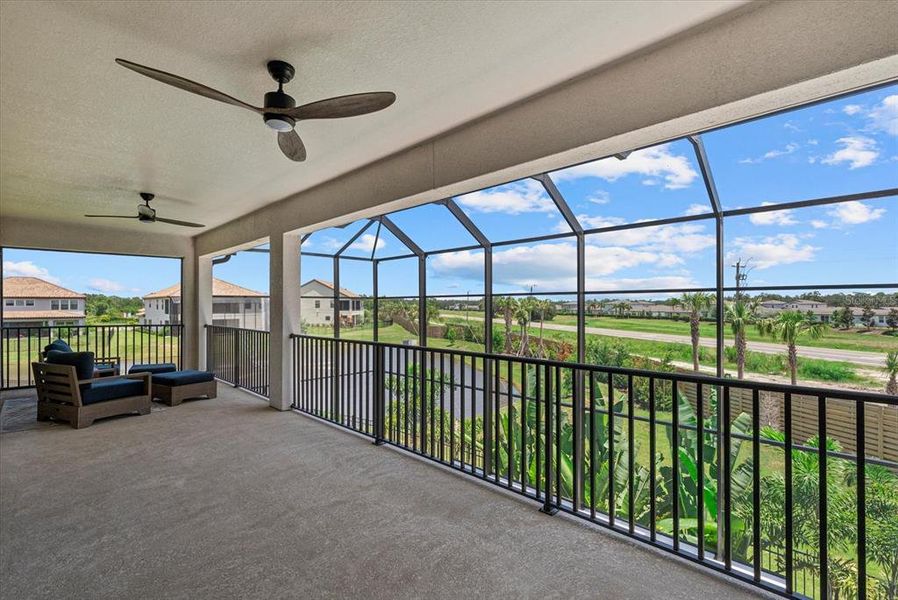 Exterior details and patio area of a home in Crosswind Ranch, Parrish (Image 36).