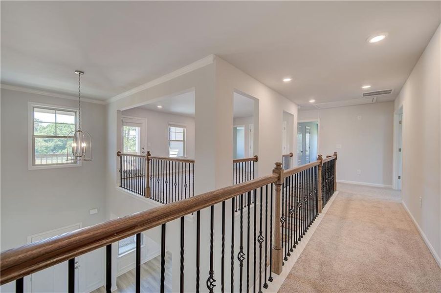 Spacious, unfurnished interior of a new home in Grandview at Millers Mill, Stockbridge (Image 20). Spacious, unfurnished interior of a new home in Grandview at Millers Mill, Stockbridge (Image 20).