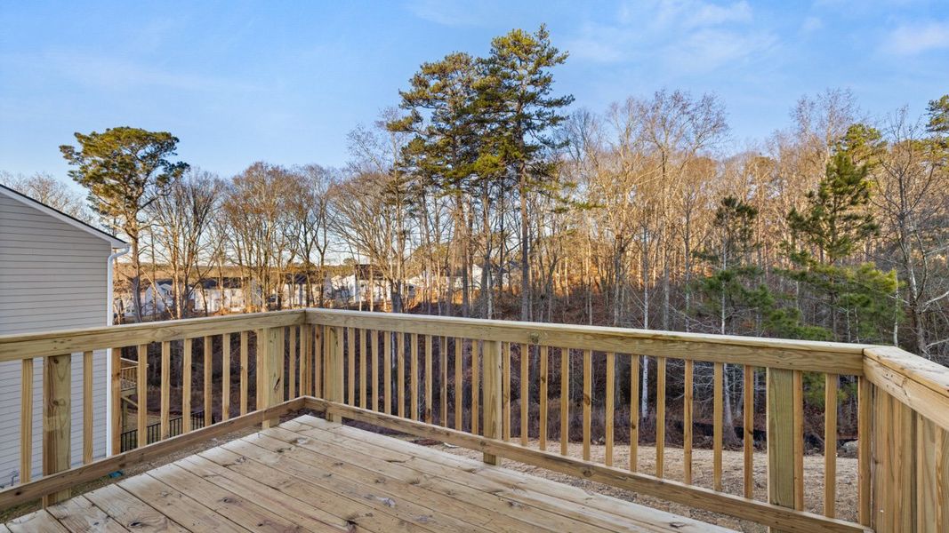 Exterior details and patio area of a home in Brooks Station, Dacula (Image 2).