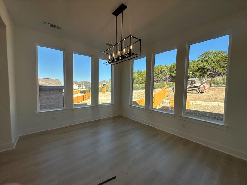 Casual Dining off of Kitchen