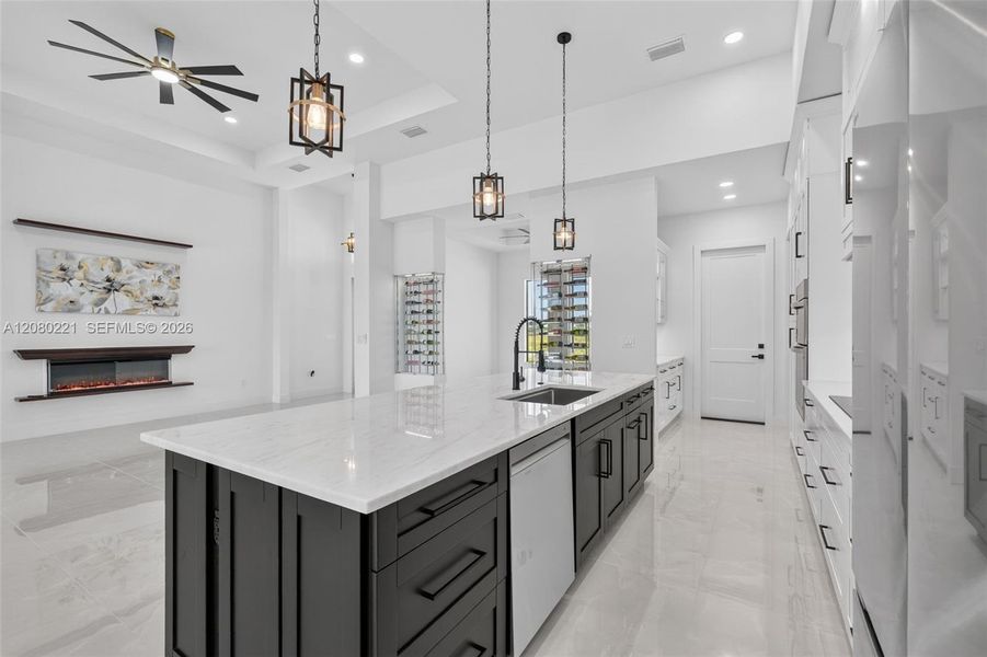 Furnished interior view inside a new home in , Cape Coral (Image 6).