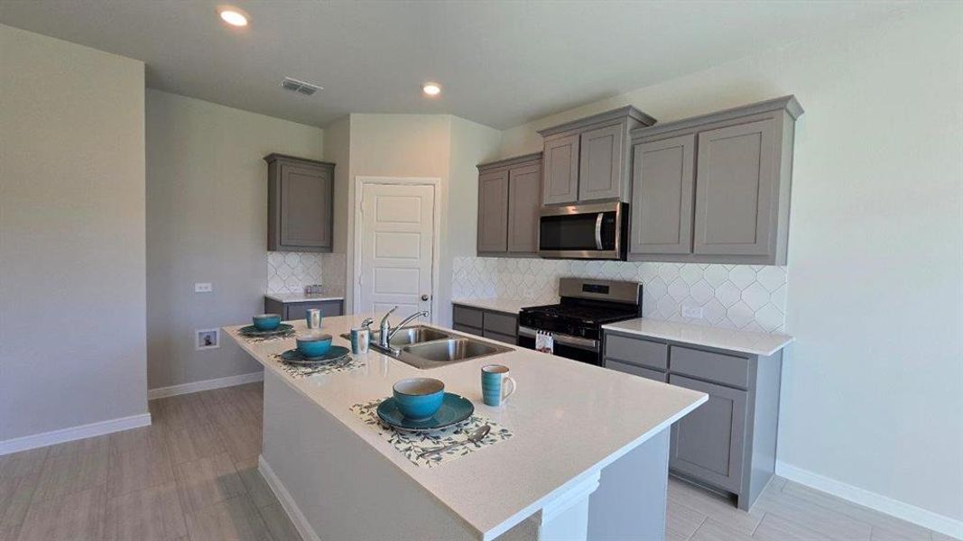 Furnished interior view inside a new home in The Canyons, Keene (Image 5). Furnished interior view inside a new home in The Canyons, Keene (Image 5).