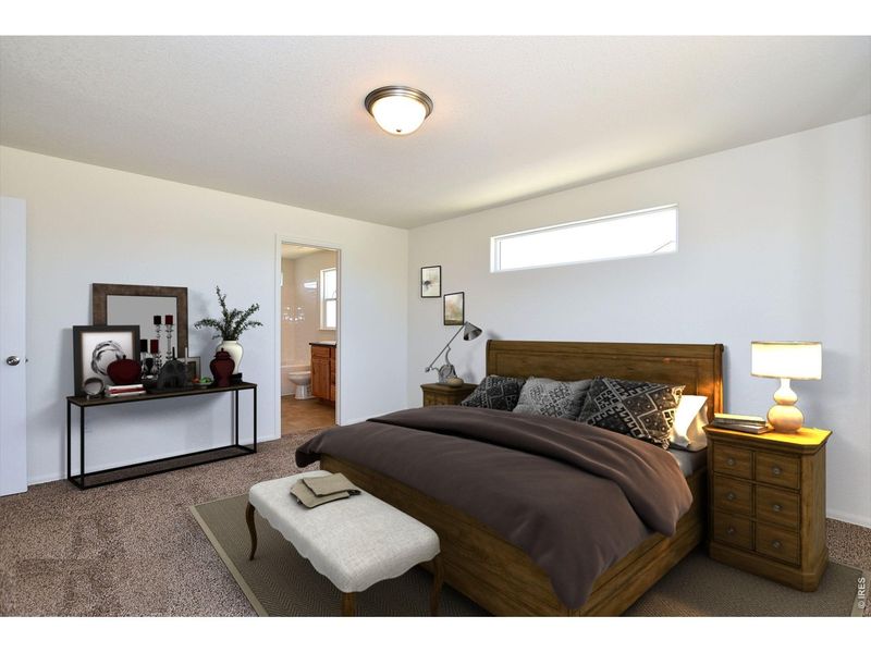 Furnished interior view inside a new home in , Greeley (Image 7).