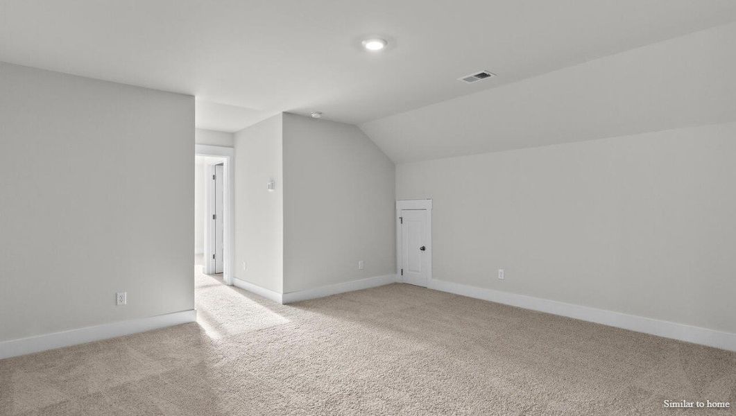 Spacious, unfurnished interior of a new home in Indigo Preserve, Leland (Image 41).