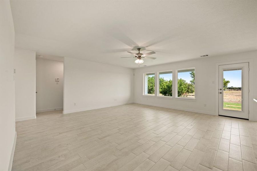 Spacious, unfurnished interior of a new home in Gatlin Ranch, Springtown (Image 23). Spacious, unfurnished interior of a new home in Gatlin Ranch, Springtown (Image 23).