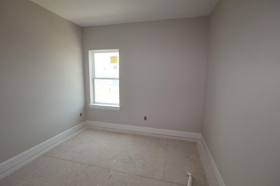 In-progress construction of a new home in Pomona - Grove Row Collection, Manvel, TX (Image 5).