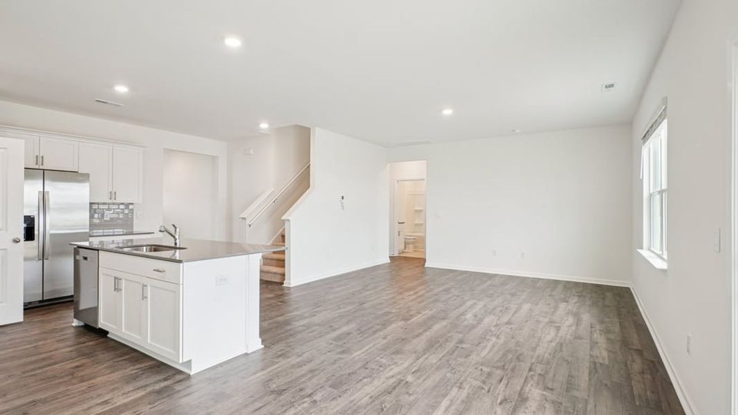Spacious, unfurnished interior of a new home in The Reserve at Prestleigh, Wake Forest (Image 10). Spacious, unfurnished interior of a new home in The Reserve at Prestleigh, Wake Forest (Image 10).